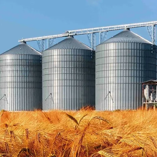Tanque de depósito y silo